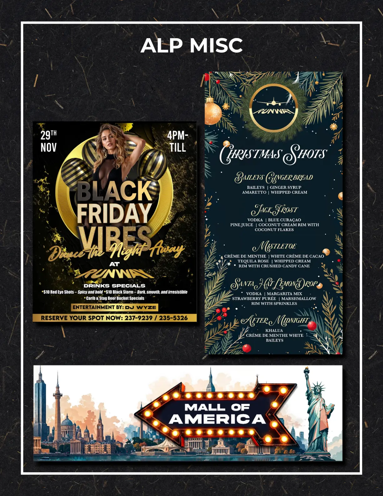 Seasonal Events & Specialty Drinks